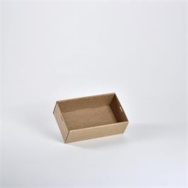 Small Catering Box / Grazing Tray Brown - 253 x 140 x 86 mm